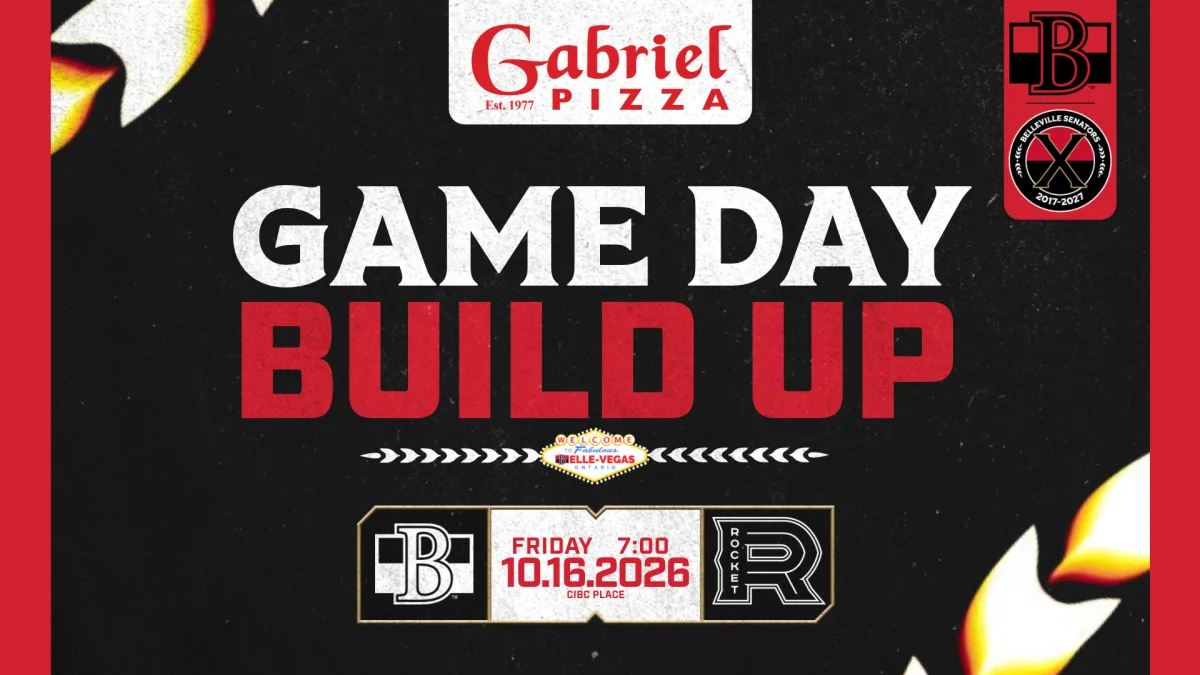 Gabriel Pizza Gameday Build-Up: Senators begin season’s first three-in-three at home to Rocket