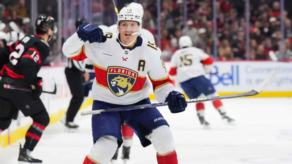 Panthers Matthew Tkachuk fined for roughing Senators Cozens