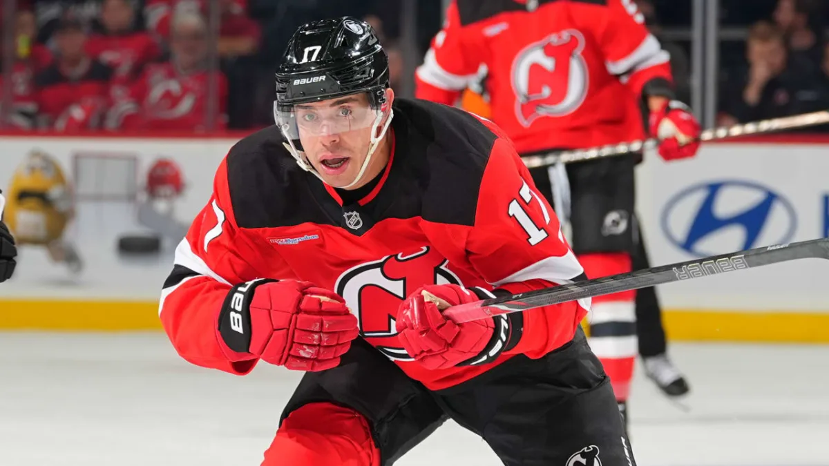 New Jersey Devils Evan Rodrigues fined for high-sticking