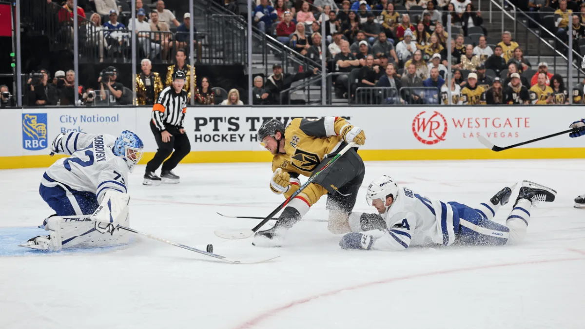 Toronto Maple Leafs Vegas Golden Knights game recap October 8 2026