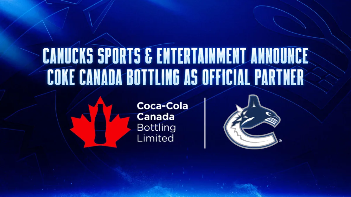 CANUCKS SPORTS & ENTERTAINMENT WELCOMES COKE CANADA BOTTLING AS NEW OFFICIAL BEVERAGE PARTNER : Vancouver, B.C. - Canucks Sports & Entertainment (CSE) is raising a glass to an enhanced fan experience throug