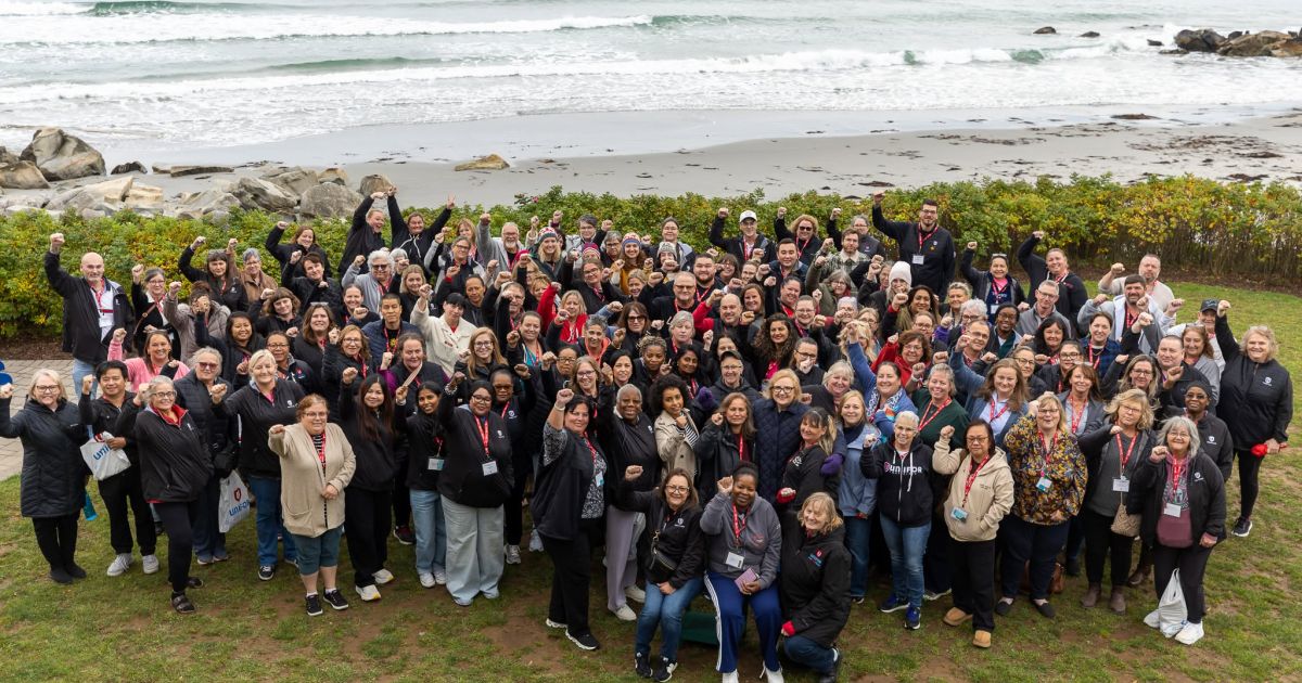 Unifor health care and social services members connect, learn and laugh in Nova Scotia