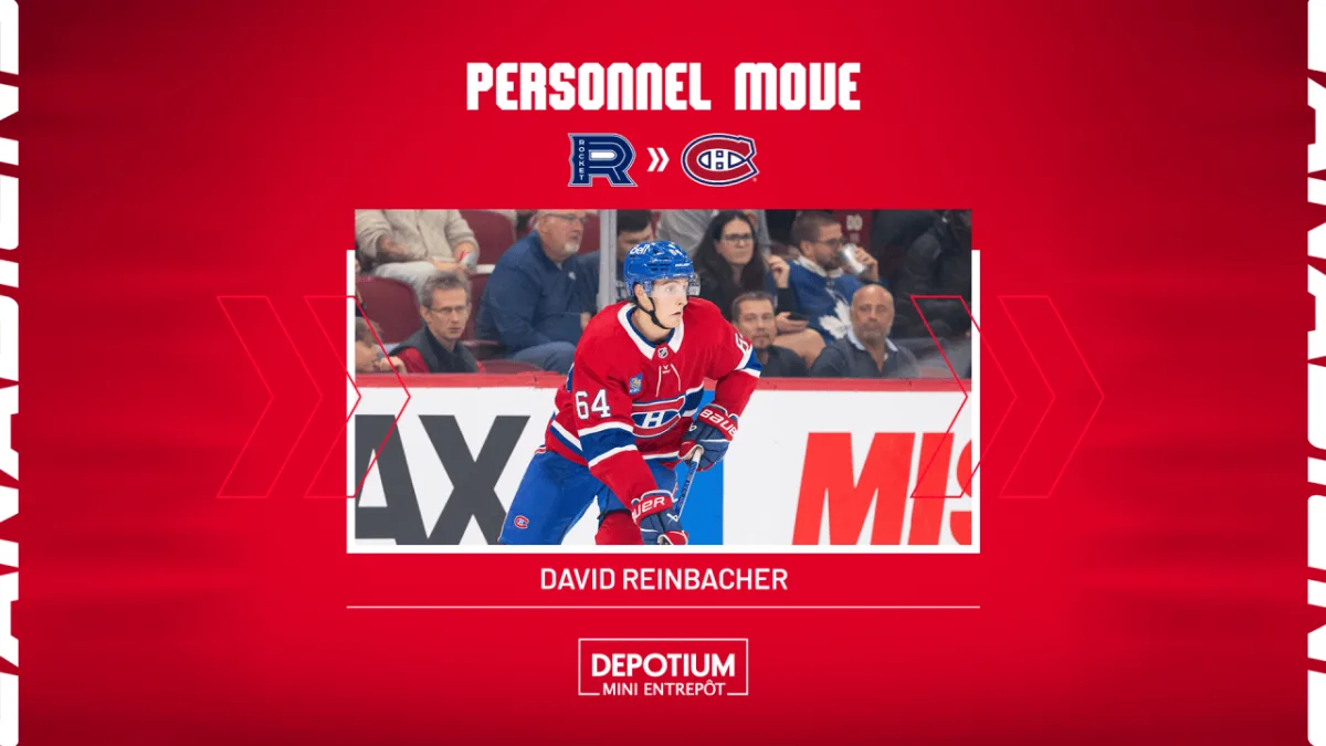 David Reinbacher recalled from Laval Rocket