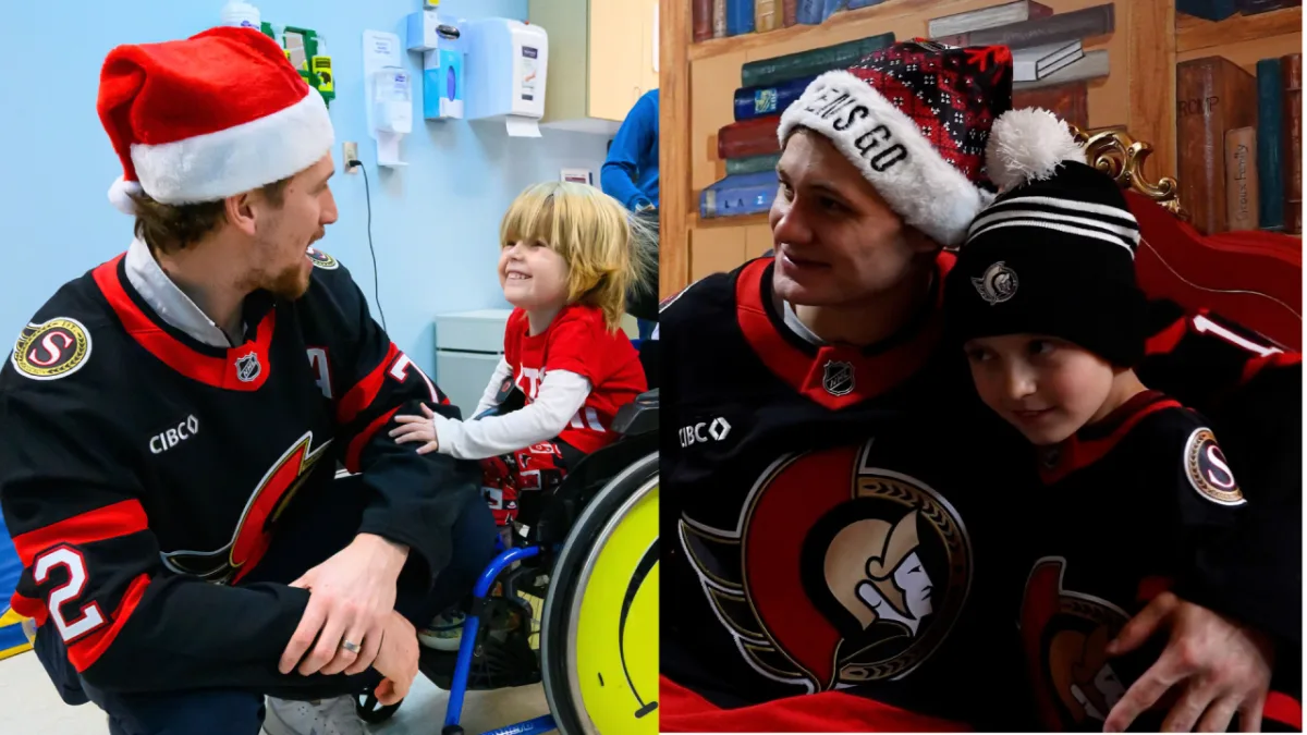 Thomas Chabot and Tim Stützle named CHEO ‘Kids These Days’ ambassadors