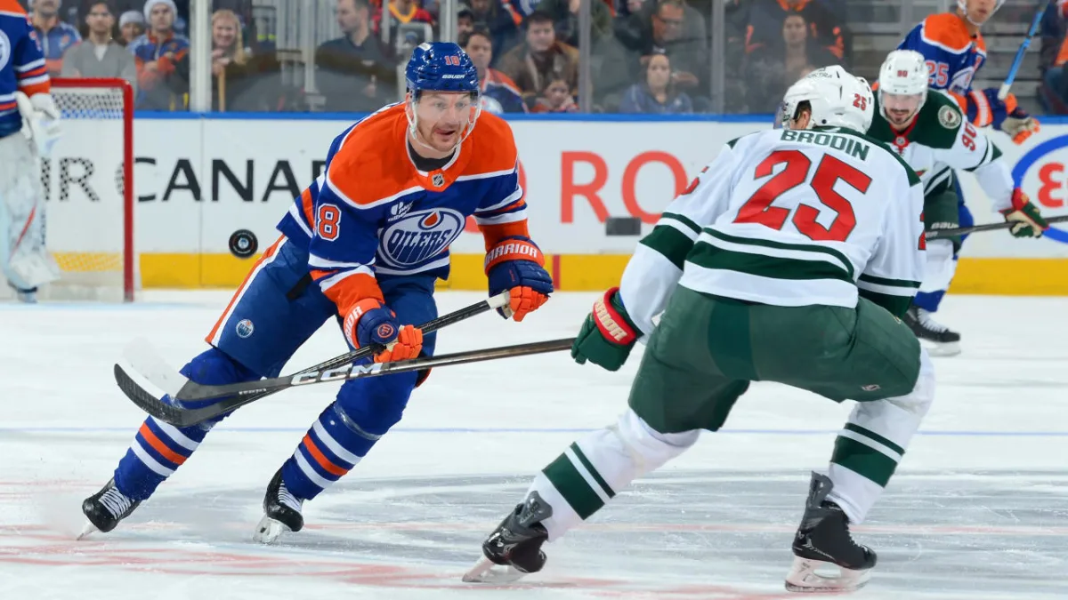 PROJECTED LINEUP: Oilers vs. Wild 10.20.26