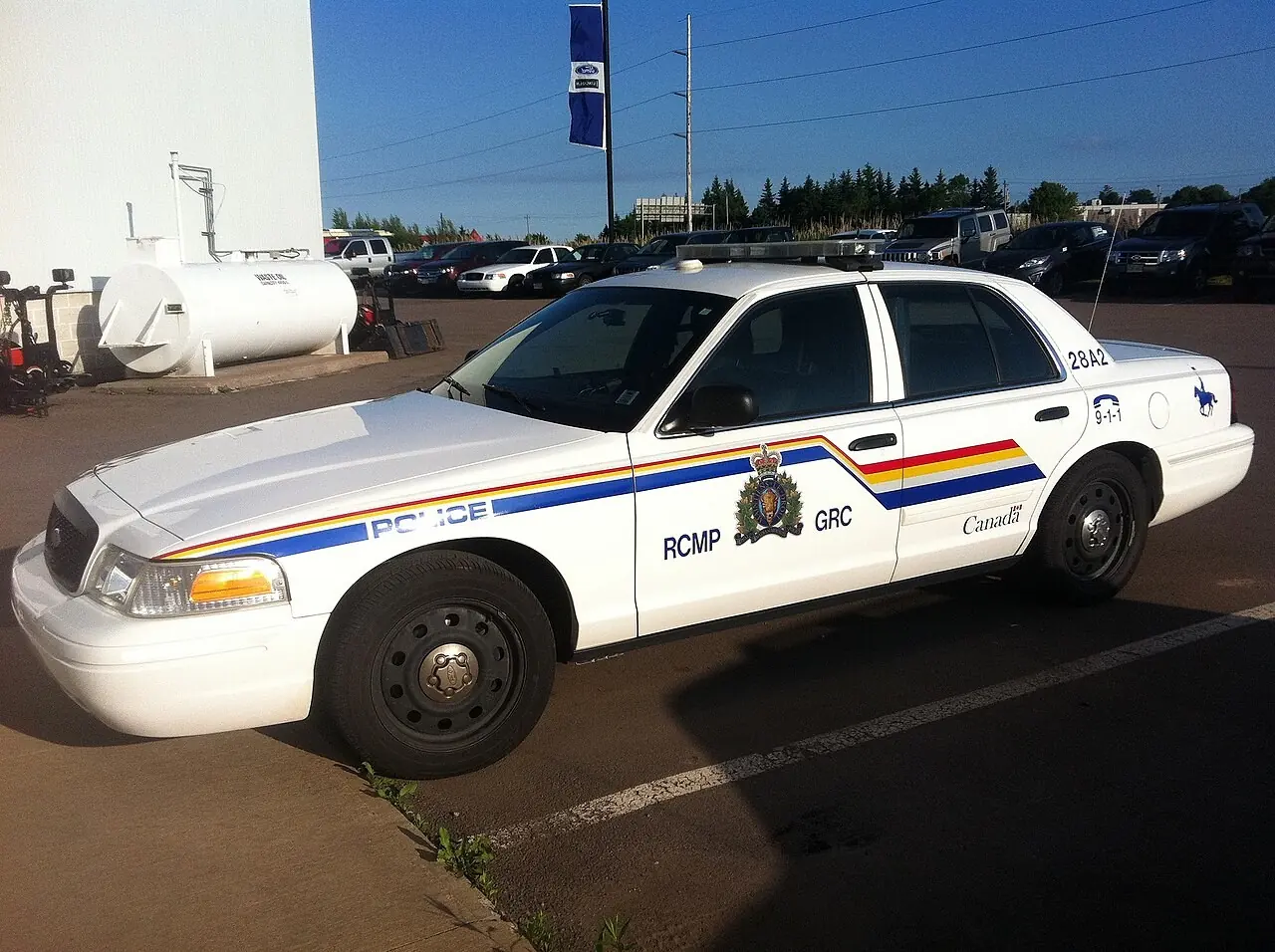 RCMP Ford Crown Victoria cruiser