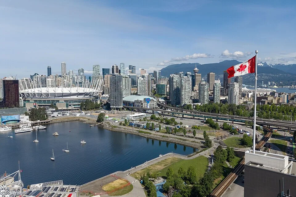 Skyline of Vancouver, BC
