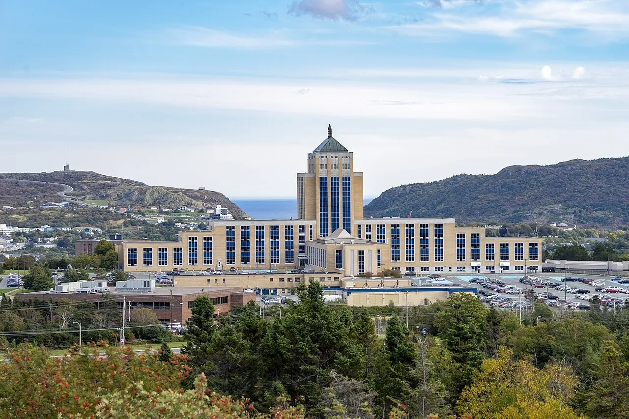 Confederation Building (rear), St. John's, Newfoundland, Canada